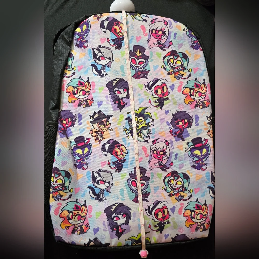 Hazbin Hotel Helluvaboss Bookbag! Fizzarolli Angel Dust Alastor Blitz New‎